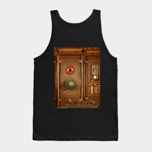 Steampunk design, clocks and gears Tank Top